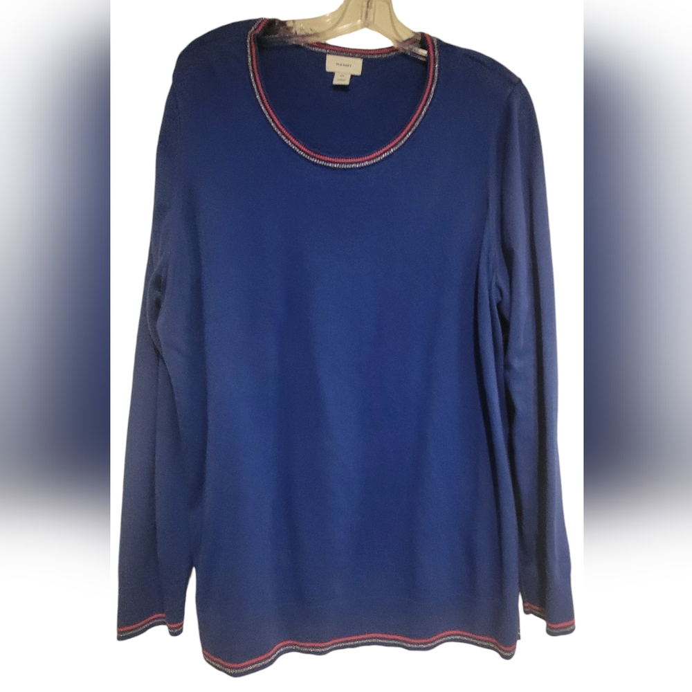 Old Navy blue sweater cute, size XXL.